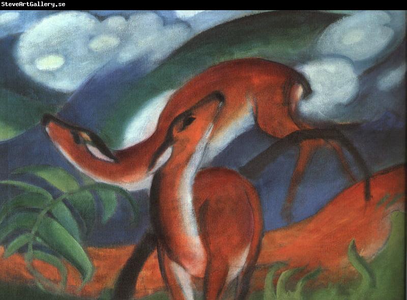 Franz Marc Red Deer II